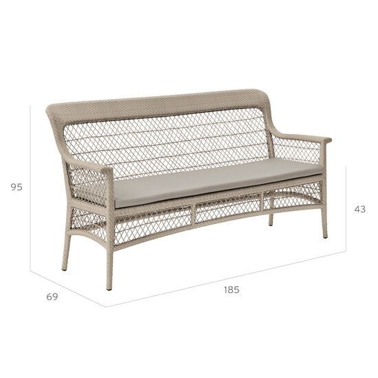 Charleston Three-Seater