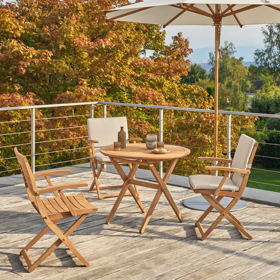 Bowen Table Ø 90 Teak