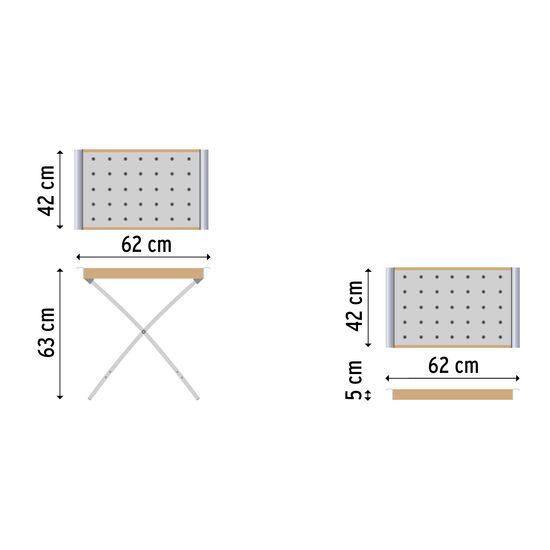 Aluminium Butler's Tray