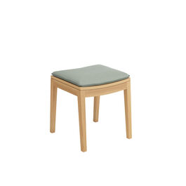 Seat Cushion Valencia footstool, dessin “Mineral” piped