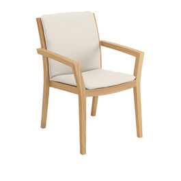 Cushion Valencia Armchair, design “Linum” piped