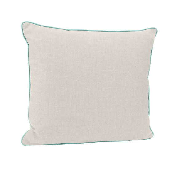 Piped Cushion 50 x 45 Crystal | Fresh
