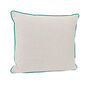 Piped Cushion 50 x 45 Crystal | Peaceful