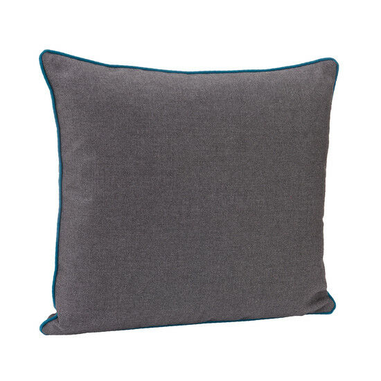 Piped Cushion 50 x 45 Anthracite| Peaceful