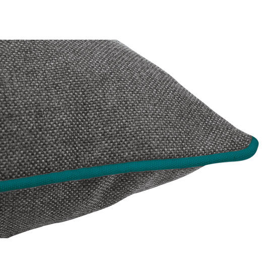 Piped Cushion 50 x 45 Anthracite| Peaceful