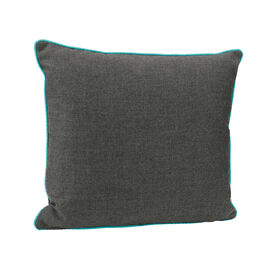 Piped Cushion 50 x 45 Anthracite | Bright