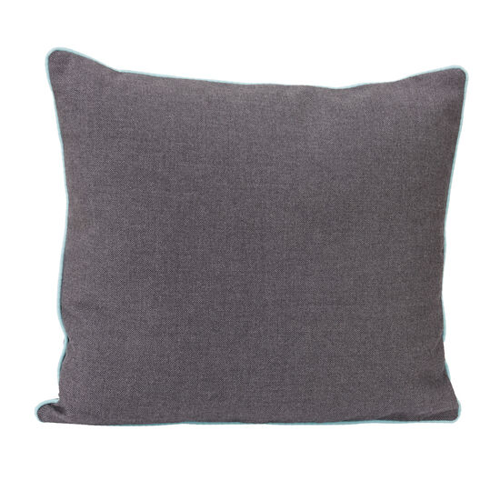 Piped Cushion 50 x 45 Anthracite | Fresh