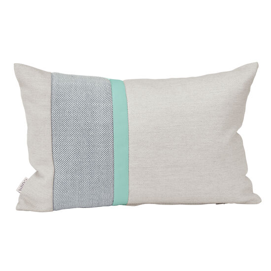 Trio Cushion 45 x 30 Crystal | Fresh | River
