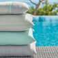 Trio Cushion 45 x 30 Crystal | Bright | River