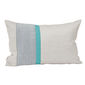 Trio Cushion 45 x 30 Crystal | Bright | River