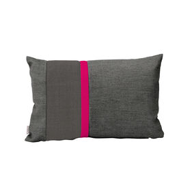 Trio Cushion 45 x 30 Anthracite | Happy | Shadow