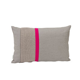 Trio Cushion 45  x 30 Stone | Happy | Hazel