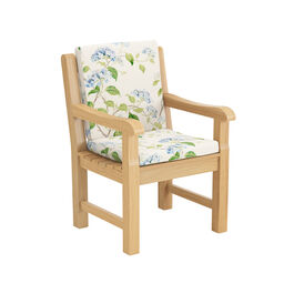 Hortensia Blue Back Cushion for Summerfield / Kensington Armchair