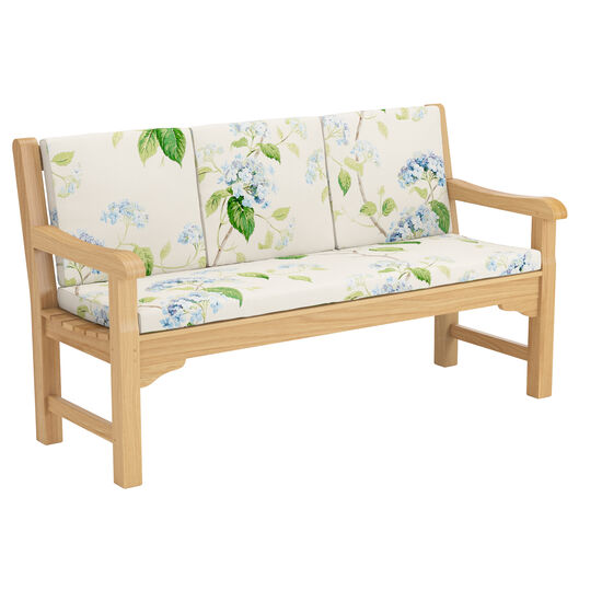 Hortensia Blue Back Cushion Set for Summerfield / Kensington Seat 150 (set of 3)