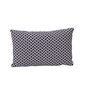 Feather Cushion 45 x 30 Rombo Marine/White
