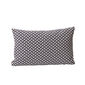Feather Cushion 45 x 30 Rombo White/Marine