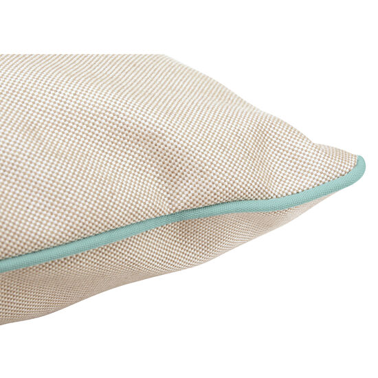 Piped Cushion 50 x 45 Linum | Fresh