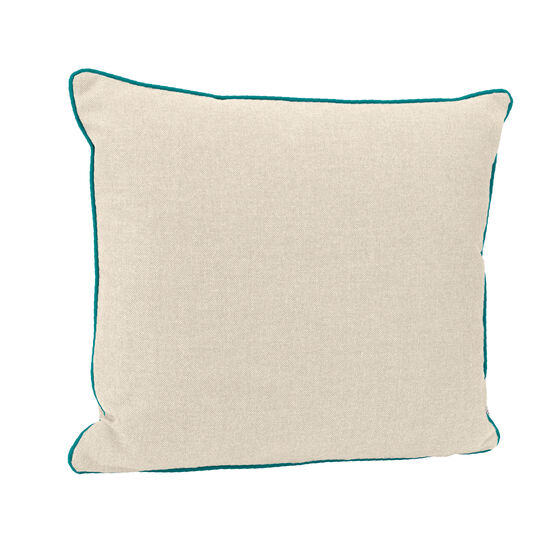 Piped Cushion 50 x 45 Linum | Peaceful
