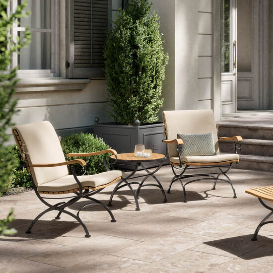 Linum Cushion for Fontenay Low Dining Armchair