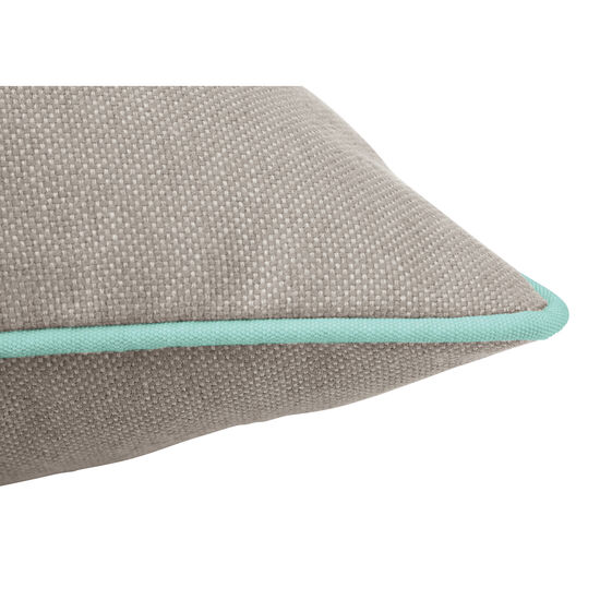 Piped Cushion 50 x 45 Stone | Fresh
