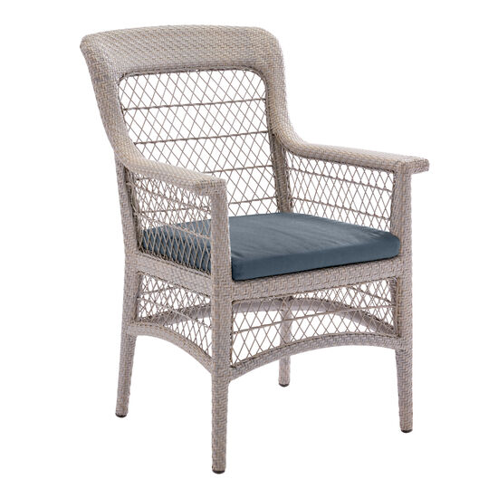 Indigo Seat Cushion for Charleston Armchair