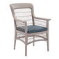 Indigo Seat Cushion for Charleston Armchair