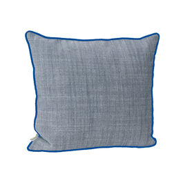 Piped Cushion 50 x 45 Indigo | Calm