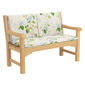 Hortensia Blue Back Cushion Set for Summerfield / Kensington Seat 120 (set of 2)