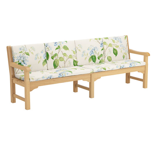 Hortensia Blue Back Cushion Set for Summerfield / Kensington Seat 240 (set of 4)
