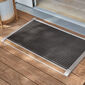 Terrace Mat 90 x 60, Silver/Teak