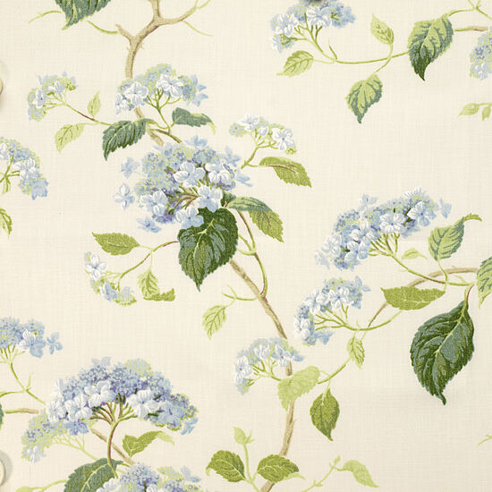 Hortensia Blue Cushion for Fontenay Low Dining Footstool