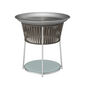 Temper Side Table Glass Brown