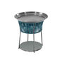 Temper Side Table Glass Teal
