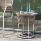 Temper Side Table Ceramic Brown