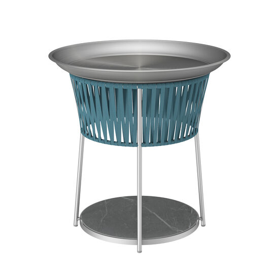 Temper Side Table Ceramic Teal