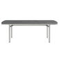 Temper Table Anodised 220 x 100 with ceramic top