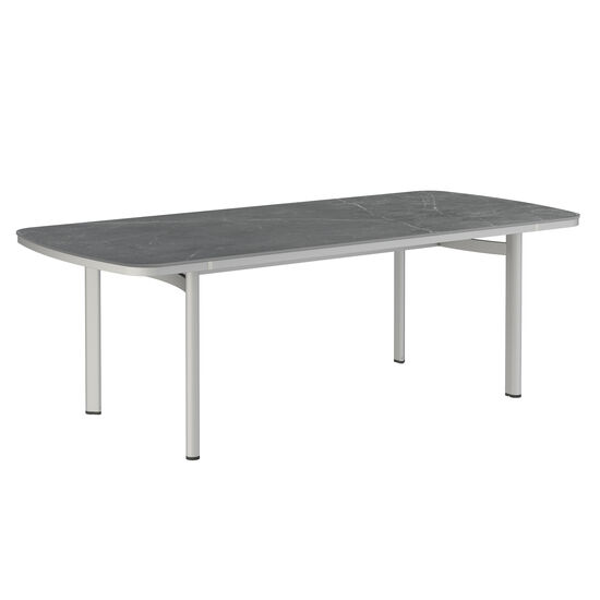 Temper Table Anodised 220 x 100 with ceramic top