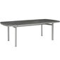 Temper Table Anodised 220 x 100 with ceramic top