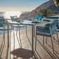 Portland Table Anodised 165 x 90 with HPL top Shade