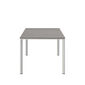 Portland Table Anodised 165 x 90 with HPL top Shade