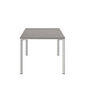 Portland Extending Table Anodised 165-225 x 90 with HPL top Shade