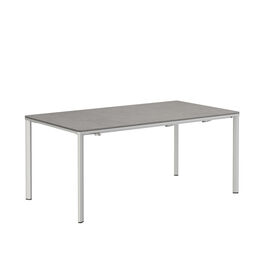 Portland Extending Table Anodised 165-225 x 90 with HPL top Shade