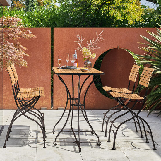 Fontenay Bar Table 140 x 70, foldable, Teak