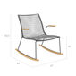 Pan Rocking Chair Graphite