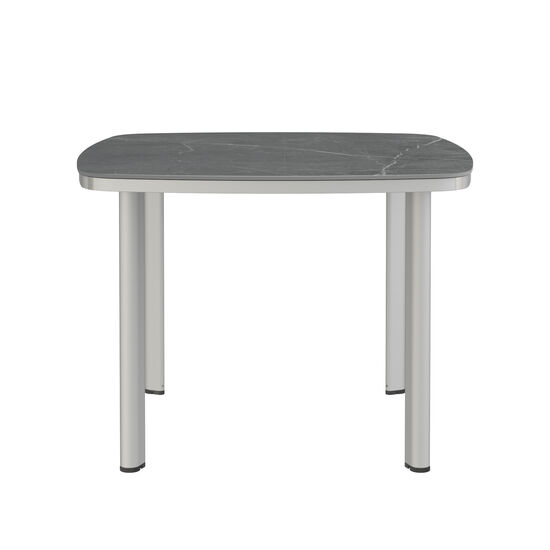 Temper Table Anodised 100 x 100 with ceramic top