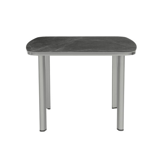Temper Table Anodised 100 x 100 with ceramic top
