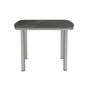Temper Table Anodised 100 x 100 with ceramic top