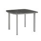 Temper Table Anodised 100 x 100 with ceramic top