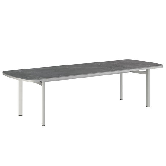 Temper Table Anodised 280 x 100 with ceramic top
