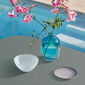 Temper Table Anodised 100 x 100 with glass top